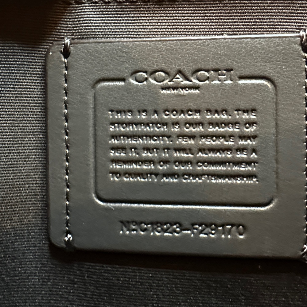 Coach Metallica Rose Gold Crossbody Satchel - Picture 2 of 6